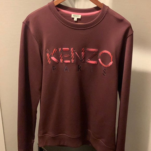 Kenzo Burgundy sweatshirt - Picture 1 of 5